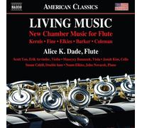 Aaron Jay Kernis : Living Music - New Chamber Music for Flute CD (2018)