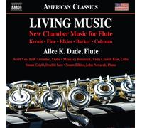 Aaron Jay Kernis Living Music - New Chamber Music for Flute (CD) (US IMPORT)