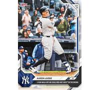 Aaron Judge 2026 Topps Now - 236 New York Yankees | 2-Run Walk-Off HR, vs. Tampa Bay Rays, Outfielder #99, Limited Edition, Topps NOW Series