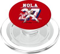 Aaron Nola | Philadelphia MLB Baseball Players | MLBANO201M PopSockets PopGrip for MagSafe