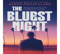 Aaron Philip Clark The Bluest Night Hardback Book in White Aaron Philip Clark White