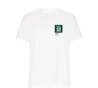 Aaron Rodgers 12 Jersey Frame Men's T-Shirt - White / S