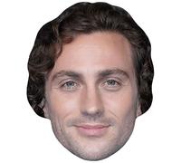 Aaron Taylor-Johnson (Stubble) Big Head. Larger than life mask.