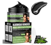 Aarovibe Blackhead Remover Mask, Bamboo Charcoal Peel Off Face Masks, Deep Cleansing for Blackheads, Dirt and Acne, Pore Purifying and Balanced Oil Control, Suitable for Men & Women (120ml)