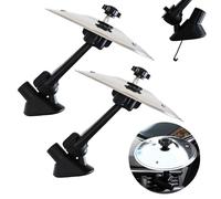 Aartner Car Crash Cymbals, Car Mini Cymbals Air Vent, Fun Air Vent Drum Cymbals for Car-Turn Your Car Into a Mobile DrumSet, Easy Install, Fun for Drummers and Music Lovers Alike (2pcs Sliver)