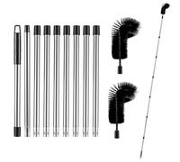 Aartner Gutter Cleaner Telescopic Roof Gutter Cleaning Tools Kit hedgehog gutter brush,Gutter Cleaning Tools with 9-Section from Gardens Ditches Villas Townhouses