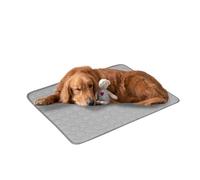 Aartner Pet Self Cooling Mat- Washable Pet Ice Silk Sleeping Pad for Small Medium Large Dogs Cats Indoor & Outdoor Use, Cool Pet Blanket Extra Large Dogs UK (Red, L(70 * 60CM))