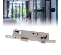 Aartner Stainless Steel mortice Door Lock, 85MM Center 20/25/30/35/40/45/50MM Backset Door Lock for Internal and External Doors, Satin Nickel Frame Mortice Deadlock for Home (30MM Backset)