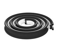 Aartner TPE Window & Door Seal Strip | 4M Long Rubber Seal for Width 2.5-4.1 mm,Depth 2-3 mm 4-Layer Cold Protection Door Seal Strip 35% Less Heat Loss (Black, 3-5mm)