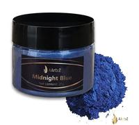AArtsZ Epoxy Resin Paint, Midnight Blue, 20g, Metallic Colour, Mica Powder Powder, Cosmetic Quality, Level Lip Gloss Soap Colours