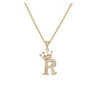 aaSccex Locket Necklace for Girls, Silver Cross Necklaces for Men Diamond, Dainty Gold Necklace Women 26 English Letters Full Pendant Necklacess Necklaces A Z 26 Alphabet Initial Necklacess Jewelry