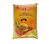Aashirvaad Multi Grain Atta | Great Taste | Transform Your Rotis | Extra Protein | Grow Strength | Nourishment | Vegetarian | Dietry Fibre | MultiGrains | 5 KG Bag