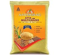 Aashirvaad Multigrain Flour Atta 2kg | High in Fiber & Essential Nutrients | Ideal for Soft & Healthy Chapatis | No Added Preservatives | Perfect for Balanced Meals (Pack of 1)