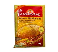 Aashirvaad's Multigrain Atta 5KG Flour To Make Soft And Smooth Chapatti, Roti Product Of India Pack Of 1