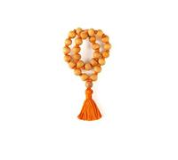 Aashita Creations Rosary Original Tulsi Jap Mala As Wrist Band (Small, 27 Beads)