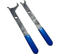Aasipsuo Oil Seal Puller Tool - Crankshaft & Camshaft Seal Removal Hook for Cars Suvs Light Trucks, Heavy-Duty Automotive Engine Repair Tool Set with Shaft Type Front Fork Oil Leak Puller (Blue)