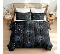 AASIRA Evil Eye Gothic Coverless Duvet Double 7.5 Tog All Seasons