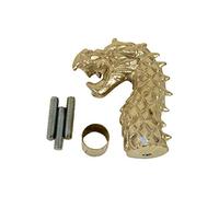 aasiya nautical Designer Aluminum Dragon Handle Silver Finishing Victorian Cane Wooden Walking Stick an