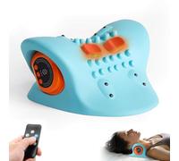 AASMAAN Neck and Shoulder Massager,Neck Massager for Pain Relief Deep Tissue, 9 Modes with Red Light Heat, Boost Circulation for Muscle Relief, for Home and Office Use