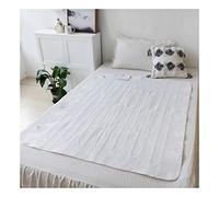 AASSH Heated Electric Blanket Detachable Controller Under Bed Comfort, Super Cosy, 3 Heat Settings, Easy Care, Machine Washable Fleece Blanket Throws Pad, Coverlet, mantle (Single (60x140) cm)