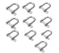 Aasta Heavy-Duty Steel D Shackle, Chain Link Hook for Boxing, MMA Training, Gym Equipment, Punch Bag Attachment (10)
