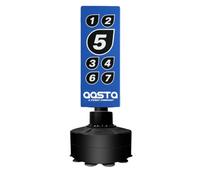 Aasta XL Free Standing Punch Bag Target 6ft - Heavy Duty Boxing, Kickboxing & MMA Training Punching Bag for Home Gym & Martial Arts Practice (Blue)