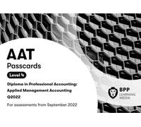 AAT Applied Management Accounting : Passcards