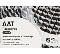 AAT Business Tax FA2020: Passcards