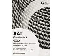 AAT Business Tax FA2020: Question Bank