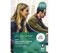 AAT Final Accounts Preparation: Course Book