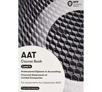 AAT Financial Statements of Limited Companies: Course Book