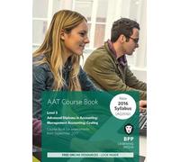 AAT Management Accounting Costing: Course Book