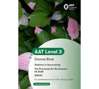 AAT Tax Processes for Businesses: Course Book