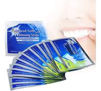 Aatif.L 28pcs Teeth Whitening Strips, Professional Teeth Whitener, No Sensitive Enamel Safe, Mint Flavor, 28 Count
