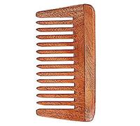 AATIRA Natural Wide Tooth Neem Wood Comb Wooden Comb Hair Regrowth Neem Wooden Comb For Men And Women