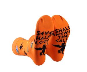 AATOP 2 Pairs Camp Half Blood Gift Seven Half Bloods Shall Answer The Call Socks Camp Jupiter Gifts Percy-J Lovers Socks