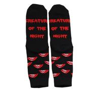AATOP 2 Pairs Rocky Horror Movie Show Sock Horror Movie Fans Gift Scary Movie Themed Gift Creature Night Halloween Horror Movie Sock (CREATURE OF THE NIGHT Sku)