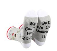 AATOP 2 Pairs Unisex Adult Ankle Length Christmas Socks, We Can't Fix Stupid Sku, Size 10, 2 Count, Reinforced Toe, Cushioned, Casual, Gift, Lawyer Moms, Women Related To Law