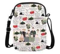 AATOP 70s Tv Show Inspired Crossbody Bag Korean War Tv Series Fans Purse Sling Bag Shoulder Bag (WAR IS WAR 3cb)