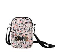 AATOP Crime Crossbody Bag Crime Tv Show Gift Spenccer Reiid Lover Gifts True Crime Gift Criminal Gift For Women Crime Handbag (REID JAREAU MORGAN 1uk)