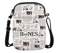 AATOP Forensic TV Show Crossbody Bag Dancing Phalanges Forensic Science Gift TV Series Fan Wallet Bag (we have been chasing cb3)