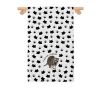 AATOP Raccoon Kitchen Towel Raccoon Gift For Raccoon Lover Fight Me Coward Raccoon Trash Panda Tea Towel Dish Towel (ME COWARD 2U)