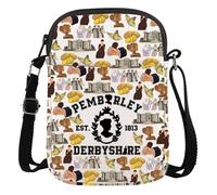 AATOP Romance Bookish Gift Pride Inspired Crossbody Bag Literatures Gift For Reader Bookworm Wallet Bag (PEMBERLEYcrossbody bag3)