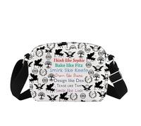 AATOP XYANFA KOTLC Gifts KOTLC Crossbody Bag Fans Gift Bookish Gift Merch KOTLC Reader Cosmetic Bag (Think like Sopphie hb1)