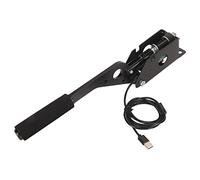 Aatraay 64 Bit USB SIM Handbrake, PC Racing Games Linear E Brake with Handle Grip USB Cable Clamp, for Logi T500 T300