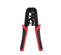 Aatraay Rj48 Crimp Rj45 Crimp Tool 26×10×2 Cable Cutting Stripping Crimper Crimping Tool Rj45 Rj12 Rj11 8P 6P 4P Connectors
