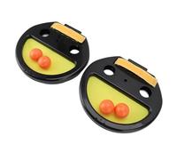 Aatraay Throw Catch Ball Game 4 Balls, Interactive Educational Portable Parent Child Toy Double Player Match Toss and Catch Ball Set