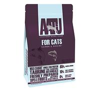 AATU 85/15 Complete Dry Cat Food, Salmon & Herring 3kg - High Protein, Grain Free Recipe, No Artificial Ingredients