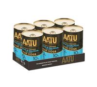 AATU Salmon and Tuna Dog Wet Food - 6 x 400g