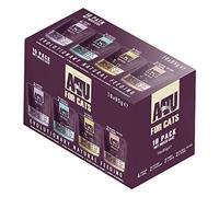 AATU 97/3 Complete Wet Cat Food, Multi Pack (10x85g) - Grain Free Recipe, No Artificial Ingredients, Easy Tear Pouches
